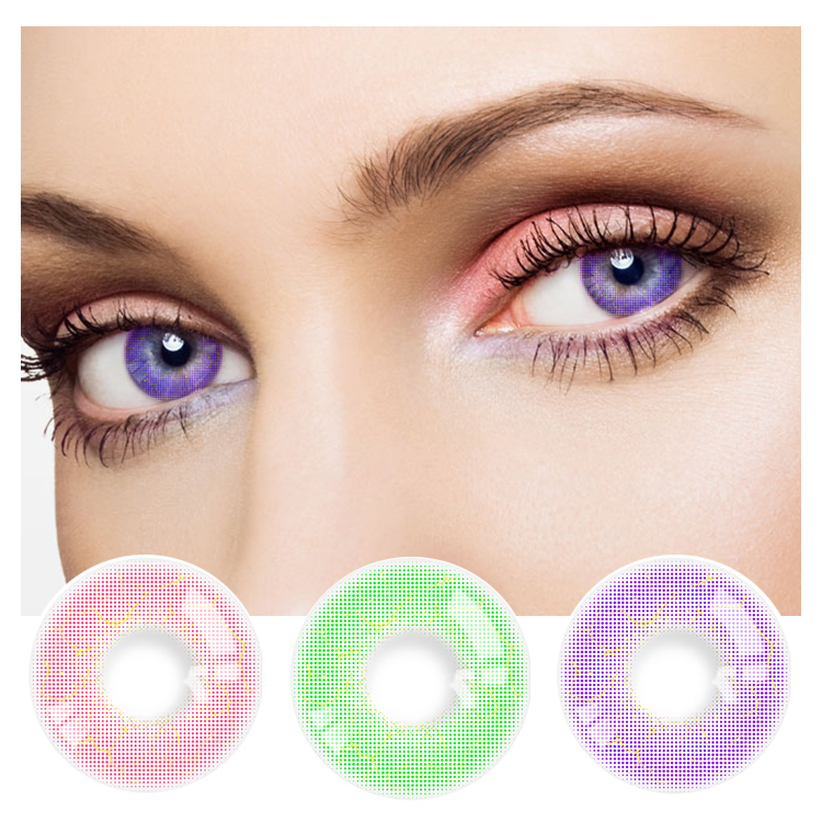 Цветные контактные линзы: как подобрать?