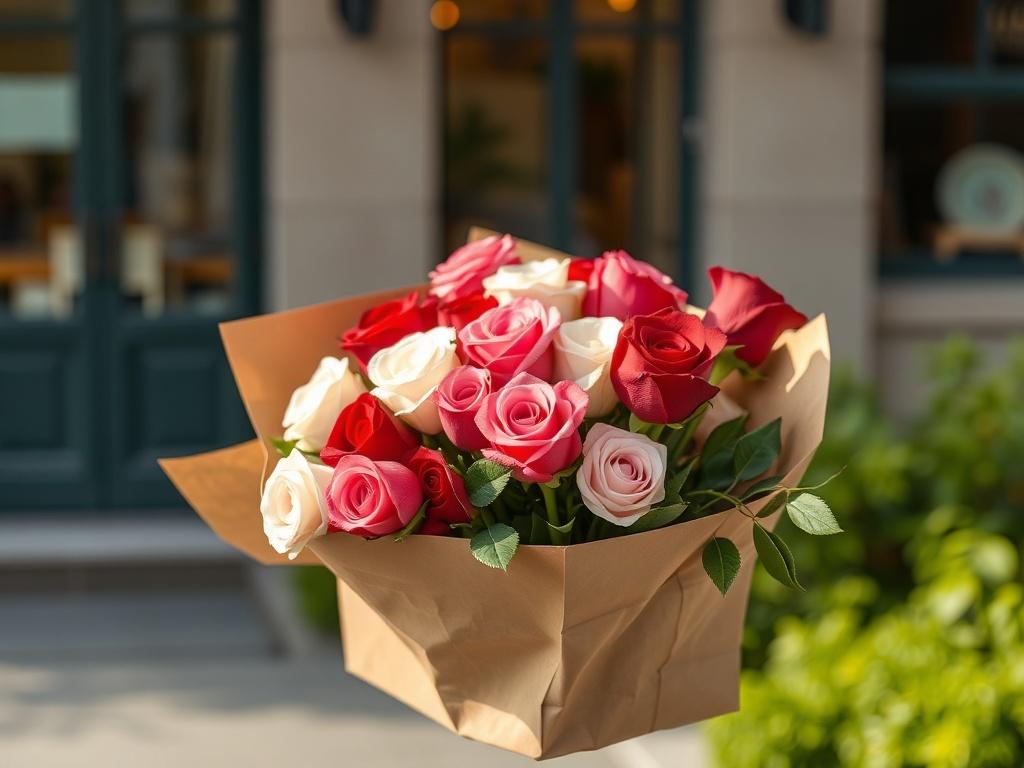 Доставка роз: как выбрать, заказать и сохранить букет, чтобы он порадовал получателя