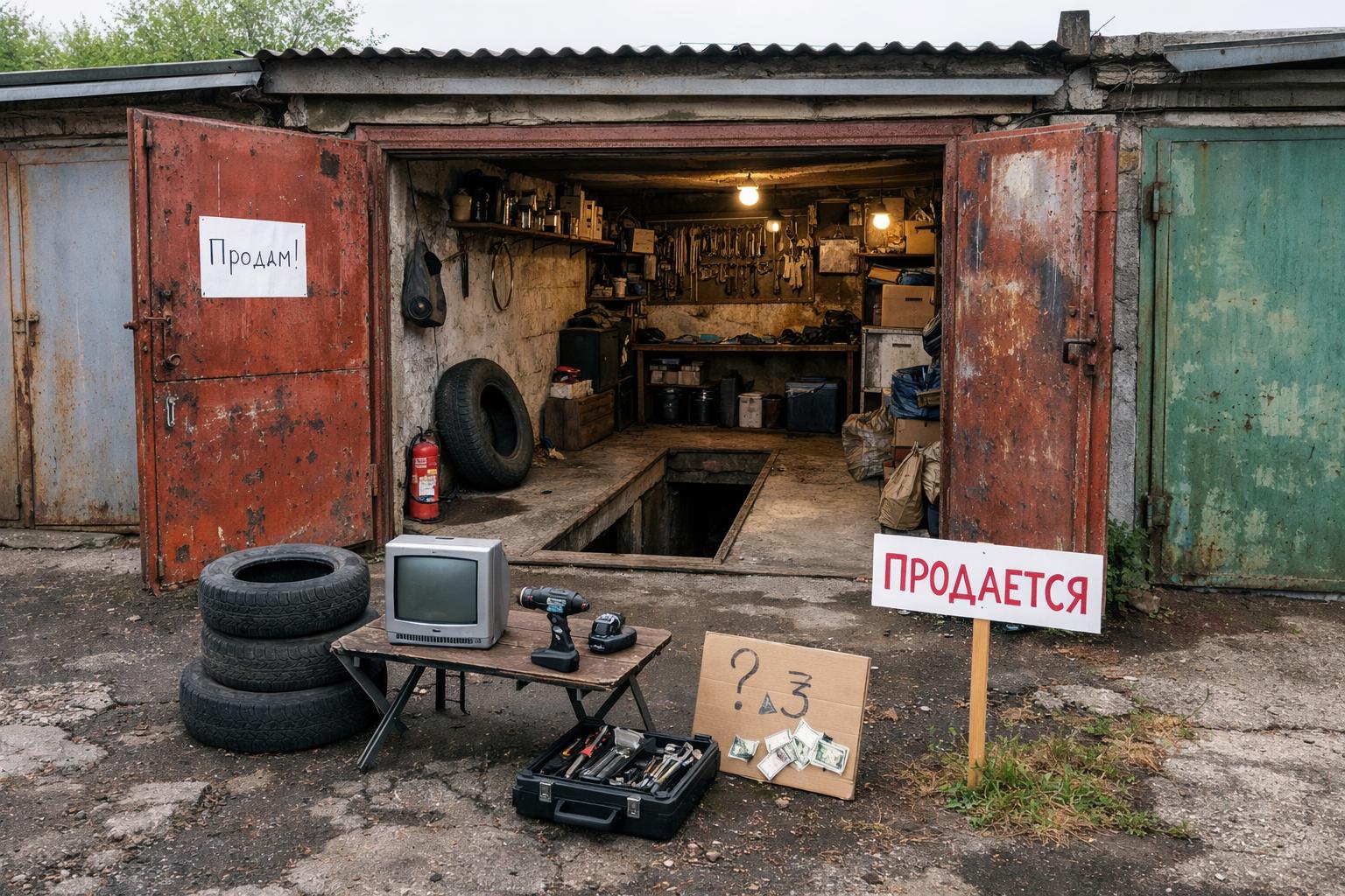 Продажа гаража фото