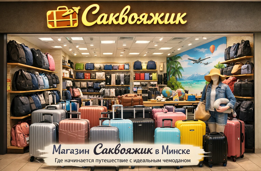 Магазин Саквояжик в Минске: где начинается путешествие с идеальным чемоданом